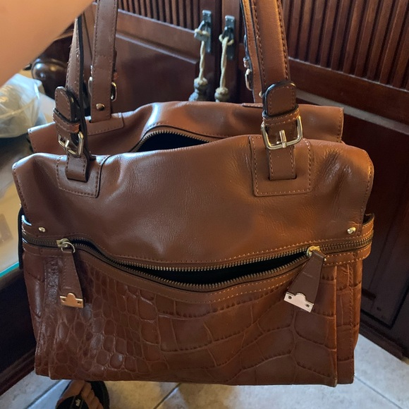 Brown leather purse - Picture 9 of 14